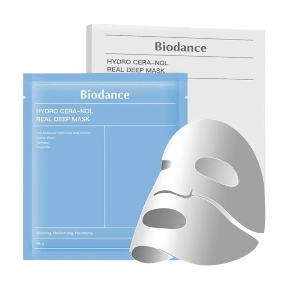 01 Pc Bio-Collagen Real Deep Mask, Hydrating Over Night, Facial Sheet Mask, Pore Minimising, Firming, Collagen Mask, Hydrating Overnight Skin Care Mask - 36gram