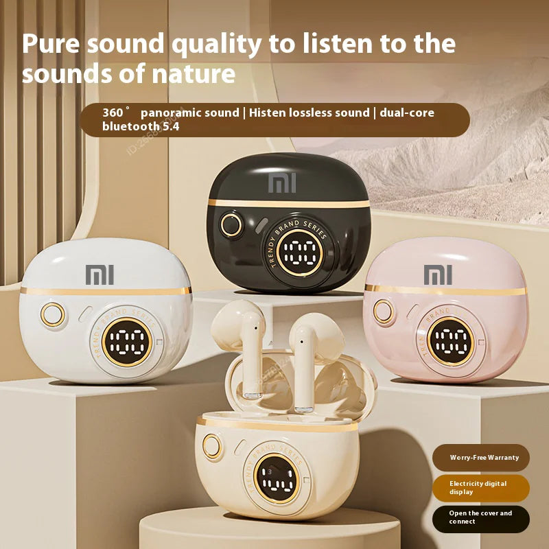 Xiaomi Premium In-Ear Earphones Stylish Design Long Battery Life Comfortable Fit Compact Portable Bluetooth Wireless Headphones