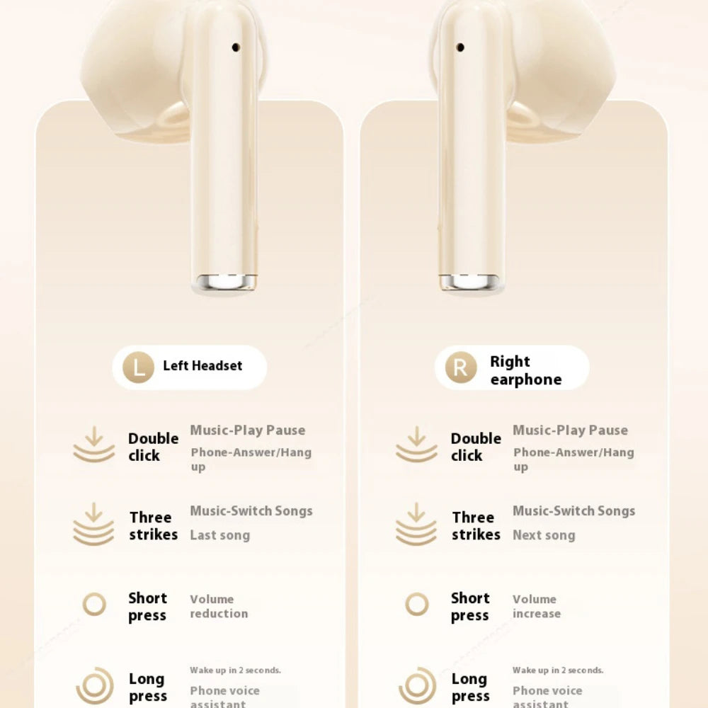Xiaomi Premium In-Ear Earphones Stylish Design Long Battery Life Comfortable Fit Compact Portable Bluetooth Wireless Headphones